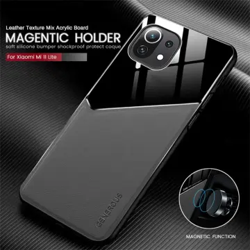 Case for Xiaomi Mi 11 Lite 5G NE coque Luxury textile Leather soft TPU hard  phone
