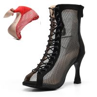 hot【DT】 Up Latin Shoes Soft Sole Ballroom Practice Dancing