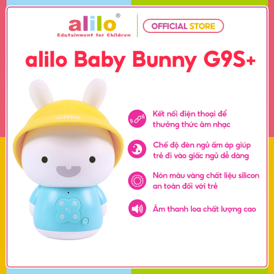 Đồ chơi phát nhạc - kể chuyện cho bé alilo g9s+ baby bunny - ảnh sản phẩm 1