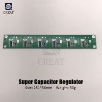 6PCS Super Farad Capacitor Single Row Based Balancing Protection Board 2.5-3V 360F 400F 500F 650F 700F Capacitor Protection