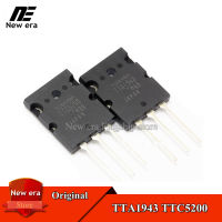 10Pcs 5คู่ Original TTA1943 TTC5200 TO-3PL ( 5Pcs A1943 + 5Pcs C5200) เครื่องขยายเสียงหลอดธรรมดาและใหม่เดิม