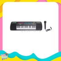 250TOYS เครื่องดนตรีเด็ก อิเลคโทรนิค คีย์บอร์ด 31 คีย์ สีดำ ไมค์ 31 Keys electronic keyboard เปียโนเด็ก ของเสริมสร้างสติปัญญา ความคิดสร้างสรรค์