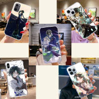 Flexible TPU เคสโทรศัพท์ หรับ iPhone 6 7 6s 13 8 12 5s 11 5 Mini Pro Plus SE Max Lite Pro PD-51 Genshin handsome