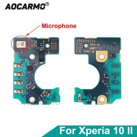 Aocarmo Sony Xperia 10 II X10ii XQ-AU51 XQ-AU52 SO-41A SOV43ด้านล่างไมค์ไมโครโฟน PCB เครื่องเปลี่ยนการสั่นแผงวงจร