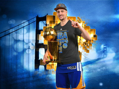 โปสเตอร์ Klay Thompson เคลย์ ทอมป์สัน บาสเกตบอล Basketball Poster นักบาส โปสเตอร์ขนาดใหญ่ ตกแต่งผนัง ของแต่งบ้าน ของแต่งห้อง โปสเตอร์ติดผนัง 77poster