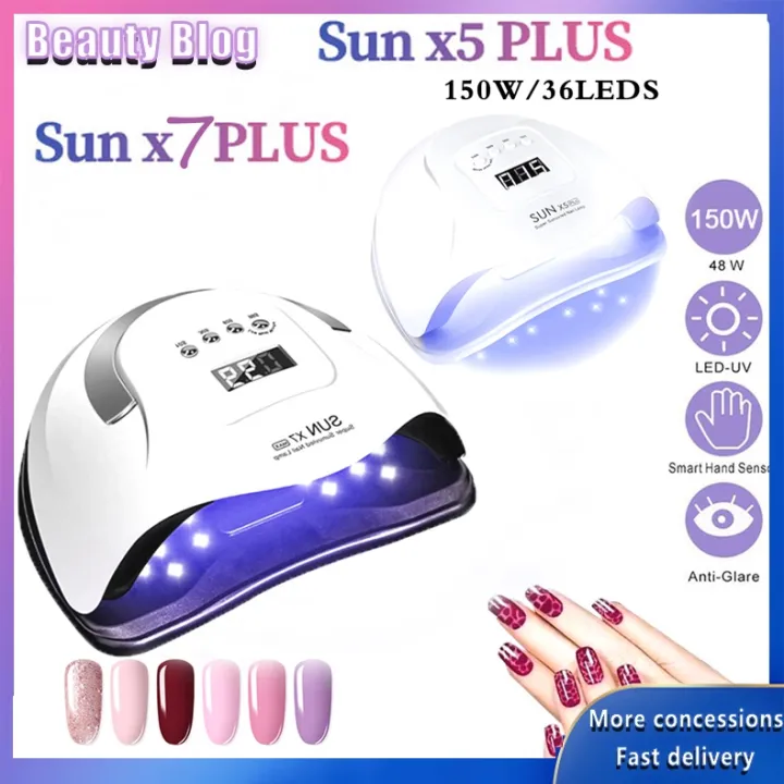 Sun X7 Max Uv Nail Phototherapy Lamp Sun X5 Plus Led Nail Light Quick Dryer Cure Gel Nail