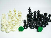 ตัวหมากรุกสากลแคนดิเดท ภาพถ่ายจากสินค้าจริง 3 3/4 The Candidates Series Chess Pieces