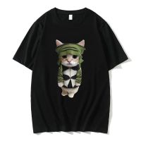 Funny Sweden Rapper Bladee Egobaby Kitty T-shirt Male Fashion Oversized T Shirts Men Hip Hop Punk Tshirt Unisex Pure Cotton Tees 4XL 5XL 6XL