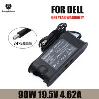 ที่ชาร์จอะแดปเตอร์สำหรับแล็ปท็อปไฟฟ้ากระแสสลับ19.5V 4.62A 90W Dell แรงบันดาลใจ PA-10 1545 N4010 N4050 D610 D620 D630 E6400 D800