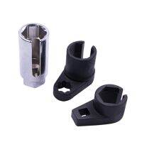 3 Pcs Oxygen Sensor Remover Socket 22Mm Sensor Socket Wrench Wire Gate Accesses Sensor Side Preventing Damage to Wires