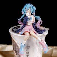 Hatsune Miku ขนาด12ซม. ร้านขายของเล่นฟิกเกอร์ตัวการ์ตูนแอคชั่นโวคาลอยด์อะนิเมะนักร้องตุ๊กตาโมเดลคอลเลกชั่นของเล่น Pvc สำหรับเป็นของขวัญ