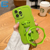 เคสซิลิโคนนิ่มรูปคลื่นพร้อมห่วงคล้องหมีเศร้าสำหรับ Huawei Y9นายก2019/Y9 2019 / Honor 8X / Honor 20เคสด้านหลัง + ห่วงรูปคลื่น