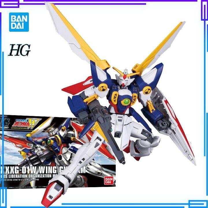 【100 ORIGINAL】Mobile Suit W Gundam Wing Model Kits Bandai Original HG