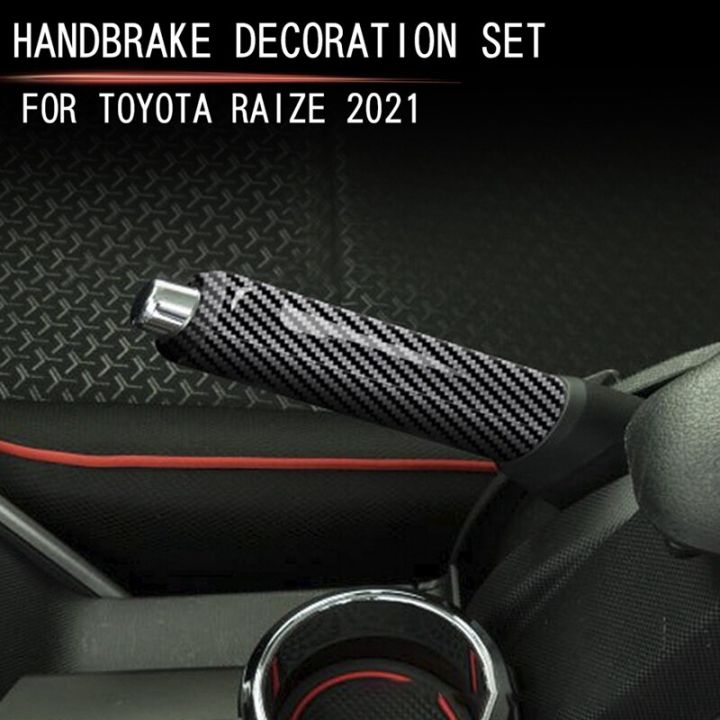 car-abs-handbrake-cover-grip-handle-lever-brake-handle-cover-for-toyota-raize-2021-2022