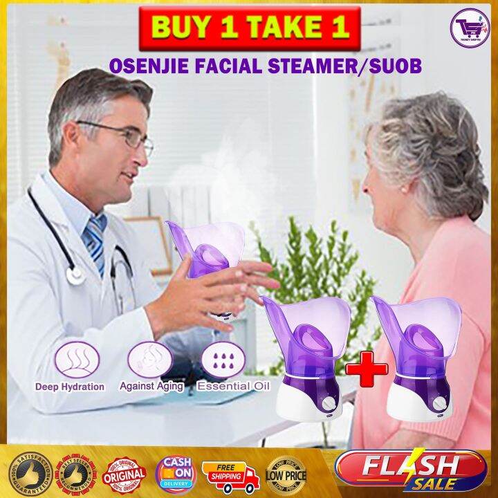 ORIGINAL BUY 1 TAKE 1 FACIAL STEAMER SPA SINUS STEAM THERAPY HOT STEAM INHALER FACIAL STEAMER