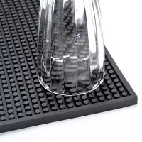 Anti-slip Bar Rubber Mat PVC Pad Coaster Kitchen Placemat Barber Insulation Cup Mug Set Beer Whiskey Waterproof Bar Accessories