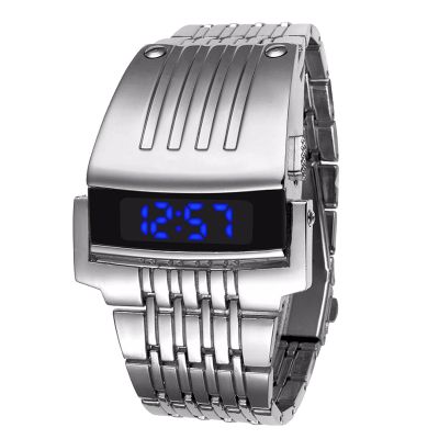 （A Decent035）นาฬิกาข้อมือดีไซน์ใหม่เอี่ยมนาฬิกาข้อมือ FullMen Sports FashionIronWatches