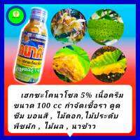 เฮกซะโคนาโซล 5%เนื้อครีม ขนาด 100 ซีซี ป้องกันกำจัดโรคพืช ใบจุด โรคใบไหม้ บอนสี กล้วยไม้  กาบใบแห้ง เมล็ดด่างข้าว ใบไหม้