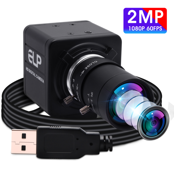 ELP High Speed Camera 260Fps 120Fps 60Fps 1080P 720P Manual Zoom cam