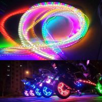 45CMCar Led Strip Bulb Atmosphere Decorative lamp inerior Daytime Running Light DRL Car Motorcycle Waterproof Multi Color1PcS Bulbs  LEDs HIDs