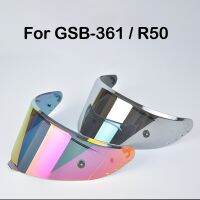 กระบังหน้าหมวกนิรภัยเลนส์สำหรับ S361 GSB หมวกกันน็อคเต็มรูปแบบ R50กลางวันและกลางคืนป้องกันหมอกกันแดดชุบ10สี U-621พร้อมจำหน่าย