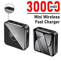 Mini Wireless Power Bank Portable 30000mAh Charger 3USB Outputs Fast Charging Digital Display External Battery For Xiaomi iPhone ( HOT SELL) Coin Center 2