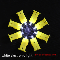 New Production? หลอดไฟกระดาษสำหรับวันฮาโลวีนขนาดเล็กแบบ DIY โคมไฟกระดาษไส้ตะเกียง LED โคมไฟอิเล็กทรอนิกส์แบบกดสวิตช์ตกแต่งส่องสว่างในเวลากลางคืน