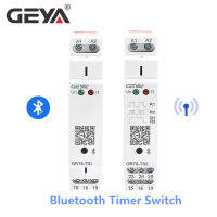 GEYA GRT8-TS บลูทูธจับเวลาควบคุมรีเลย์16A AC220V 110โวลต์60โวลต์48โวลต์24VDC ศัพท์ APP บลูทูธจับเวลาสมาร์ท