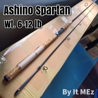 ของแท้ ราคาถูก ❗❗ คันเบ็ดตกปลา Ashino Spartan Line wt.6-12 lb เหมาะสำหรับตกสปิ๋ว ตีเหยื่อปลอม ใช้งานหลากหลาย Spinning