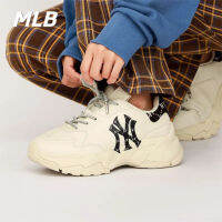 MLB Chunky Dia Monogram รองเท้าผ้าใบ（ไซส์ 36-42）ยูนิเซ็กส์ผู้ชาย และผู้หญิงรองเท้าลำลอง