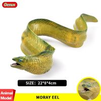 Oenux ใต้ทะเลสัตว์ทะเล Moray Eel จำลอง Sea Life สัตว์ Conger รุ่น Figurines ตัวเลขการกระทำการเรียนรู้ของเล่นสำหรับเด็ก