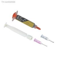 ○ Sn63Pb37 Needle Tube Tin Solder Paste Flux For Soldering SMD For BGA IC PCB Welding Paste Syringe solder in pasta