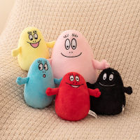 จำลองการ์ตูน Barbapapa ของเล่นตุ๊กตานุ่มยัดตุ๊กตาสำหรับเด็กทารกนุ่มสบายของขวัญของเล่นตกแต่งบ้านเด็กของขวัญวันเกิด