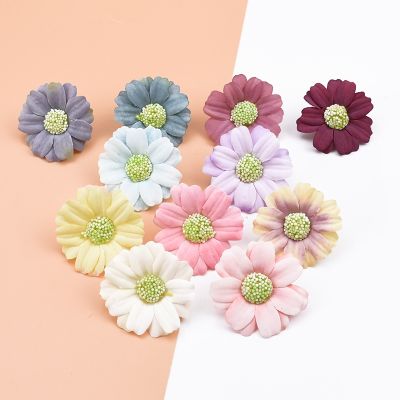 【cw】 50 Pieces ScrapbookingPlants Wall SilkDiy GiftsBox Wedding HomeAccessories Artificial Flowers