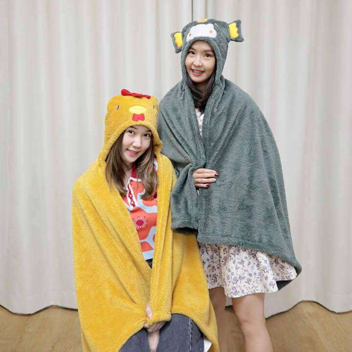 ตุ๊กตา-ฮู้ด-ผ้าห่ม-12-นักษัตร-ขนาด-30x40นิ้ว-มี-12-ลาย-ให้เลือก-สวย-นุ่ม-น่าร้ากกกก