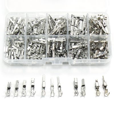 280 Pcs Automotive Connector Piece 2.2/ 2.8/ 3.5 Mm Male And Female Crimping Terminals Auto Cold Pressed Wire Socket For Car Electrical Connectors