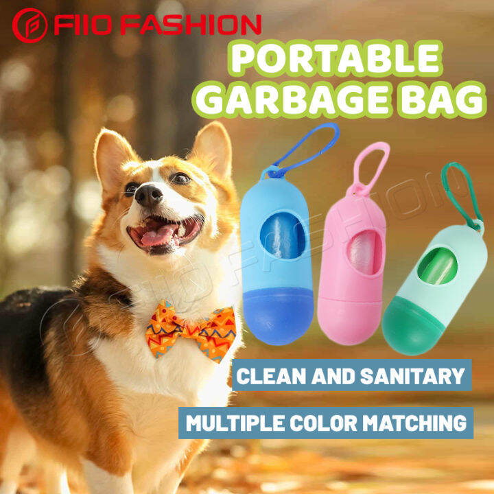 【Hot Sale】Pet Poop Bag Refill Garbage Waste Disposable Bags(15bags per
