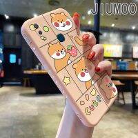 JIUMOO เคสสำหรับ Vivo Y11 2019,เคสโทรศัพท์กันกระแทกขอบสี่เหลี่ยมด้านข้างดีไซน์ใหม่ลายการ์ตูนน่ารักพร้อมการ์ตูนสำหรับเด็กผู้หญิง