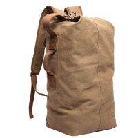 DB26 KAKA Pure Cotton Canvas Backpacks Large Backpack Duffel Bags Bucket Bags Custom Back pack School Rucksacks Mochila Escolar