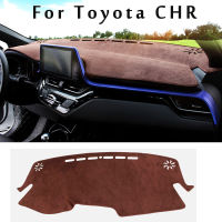 Flannel Anti Slip Anti UV Mat Dashboard ฝาครอบ Dashmat พรมสำหรับ Toyota C-Hr Chr C Hr 2016-2021 RHD LHD อุปกรณ์เสริม