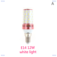 NIHAI E14 E27 12W 16W SMD2835ที่วางเทียน LED โคมไฟตกแต่งบ้านโคมระย้าแสงเทียน