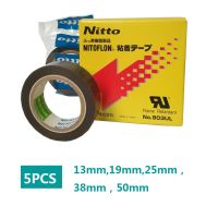 5 Pcs T0.08mm*W(13mm,19mm,25mm)*L10m Japan NITTO DENKO Tape heat insulation NITOFLON Waterproof Single Sided Tape 903UL