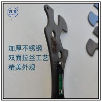 QIAOZHI/smart to take a shower level hex wrench curved foot level installation bath maintenance accessories