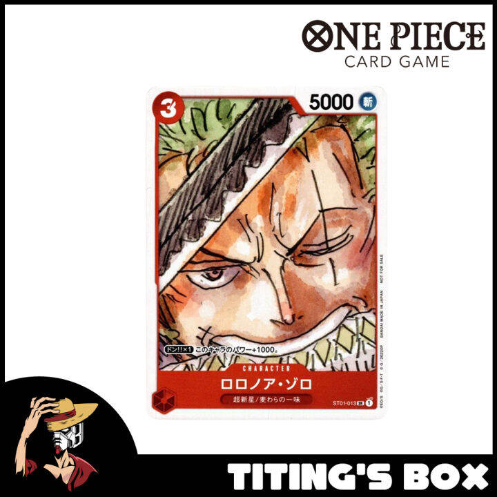 One Piece Card Roronoa Zoro ST01 - 013 Chinese New Year - PSA 10 GEM MT - Foto 4