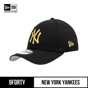 New Era New York Yankees 'Black/Tan Suede' 9FORTY K-Frame Strapback Bl