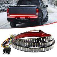 [ANYA Auto Parts] LED รถแถบไฟเบรคเลี้ยวสัญญาณยืดหยุ่น Tailgate Light Bar คำเตือนวิ่งย้อนกลับคู่แฟลชรถบรรทุก SUV รถกระบะ12V