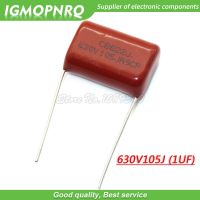 10PCS 630V105J 630V 1UF Pitch 20mm 105 1000NF CBB 630V105J P20 Polypropylene film capacitor