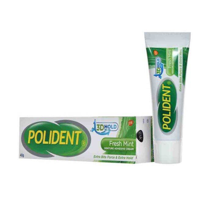 Polident Adhesive Cream Original Fresh Mint 40g | Lazada PH