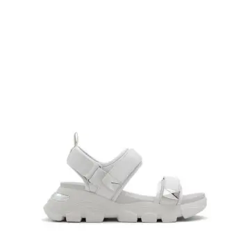 Aldo white clearance wedge sandals