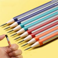 Lele Pencil】ดินสอกด ABS 2ชิ้นพร้อมกบเหลาดินสอ2.0มม. ไส้ดินสอนักเรียนอุปกรณ์การเขียนอุปกรณ์สำนักงานไปโรงเรียน